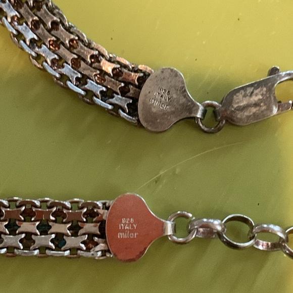 Milor 925 made in Italy dogs necklace - Picture 4 of 6